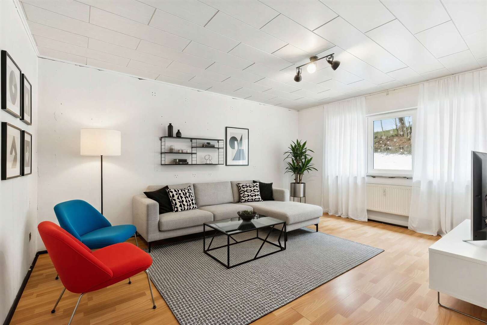 Helle 3-Zimmer-Wohnung in naturnaher und zentraler Lage