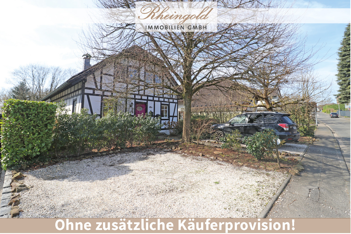 Neuzeitliches Fachwerkhaus: Licht, Weite & Natur, perfekte Harmonie. Einliegerw., 3 Stellplätze...