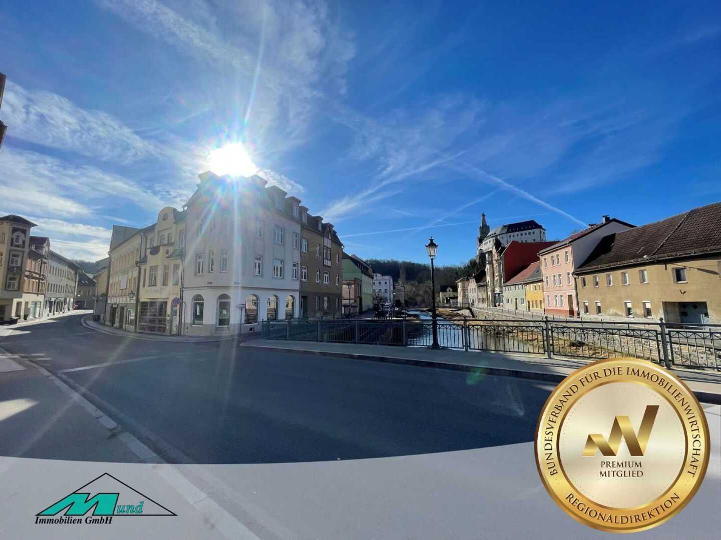 Denkmalgeschütztes Mehrfamilienhaus mit Gewerbeeinheit im Herzen von Weida