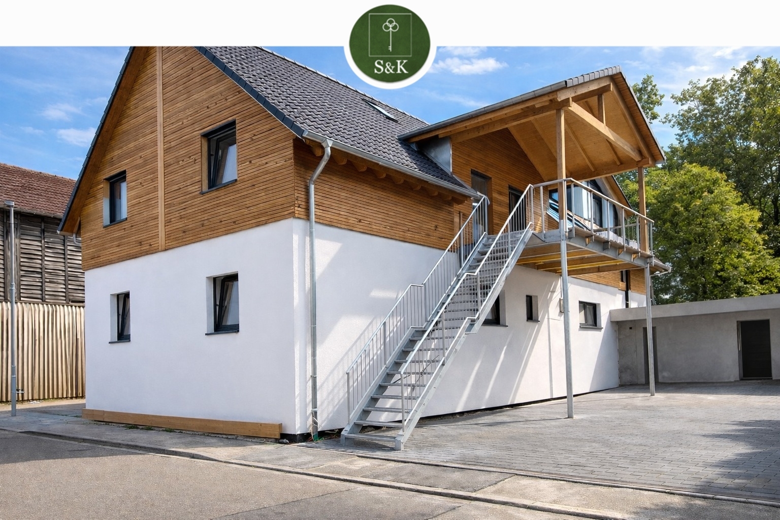 Schon an eine Wohnung gedacht? 155 m² Maisonette mit Hauscharakter