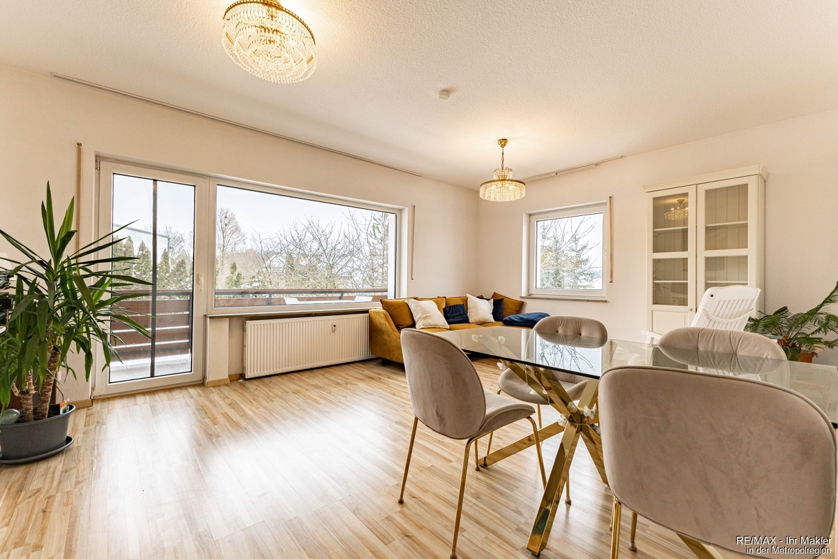 Viel Raum für Leben und Arbeiten – helle 3-Zimmer-Wohnung mit Wohlfühlfaktor