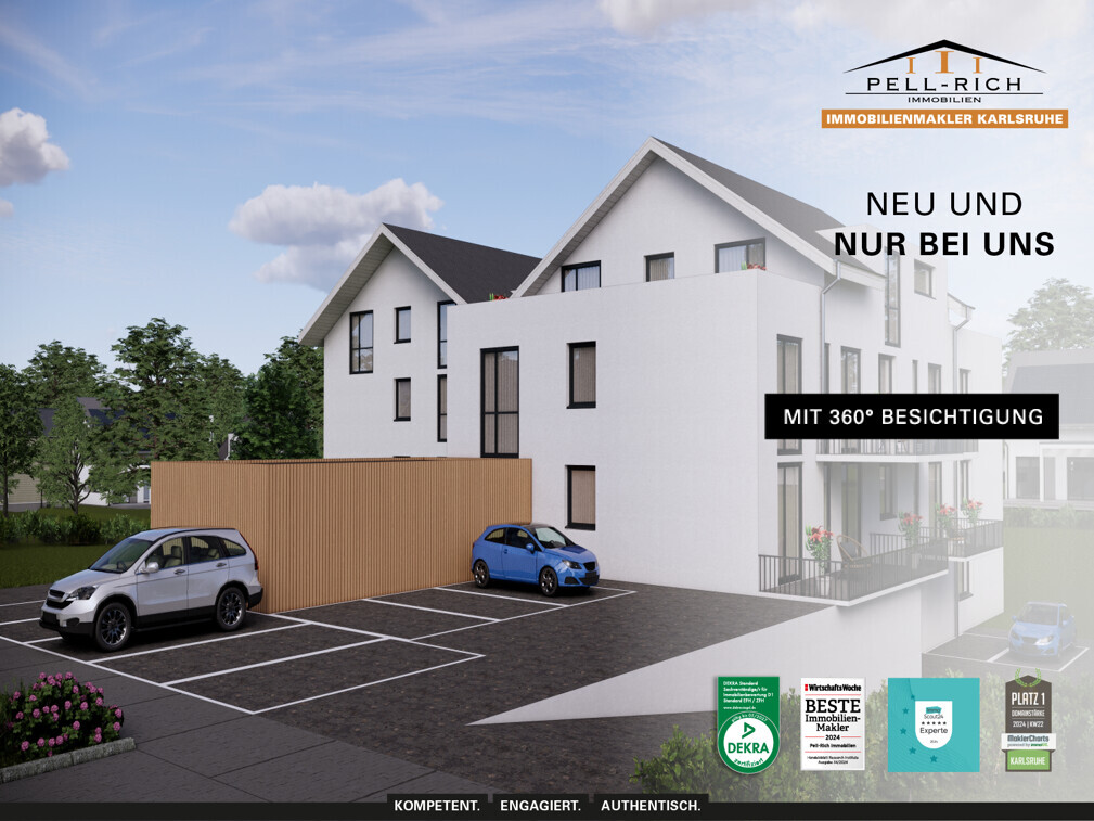 Zuhause am Fuße des Schwarzwaldes: 14 hochwertige Neubauwohnungen im Verkauf