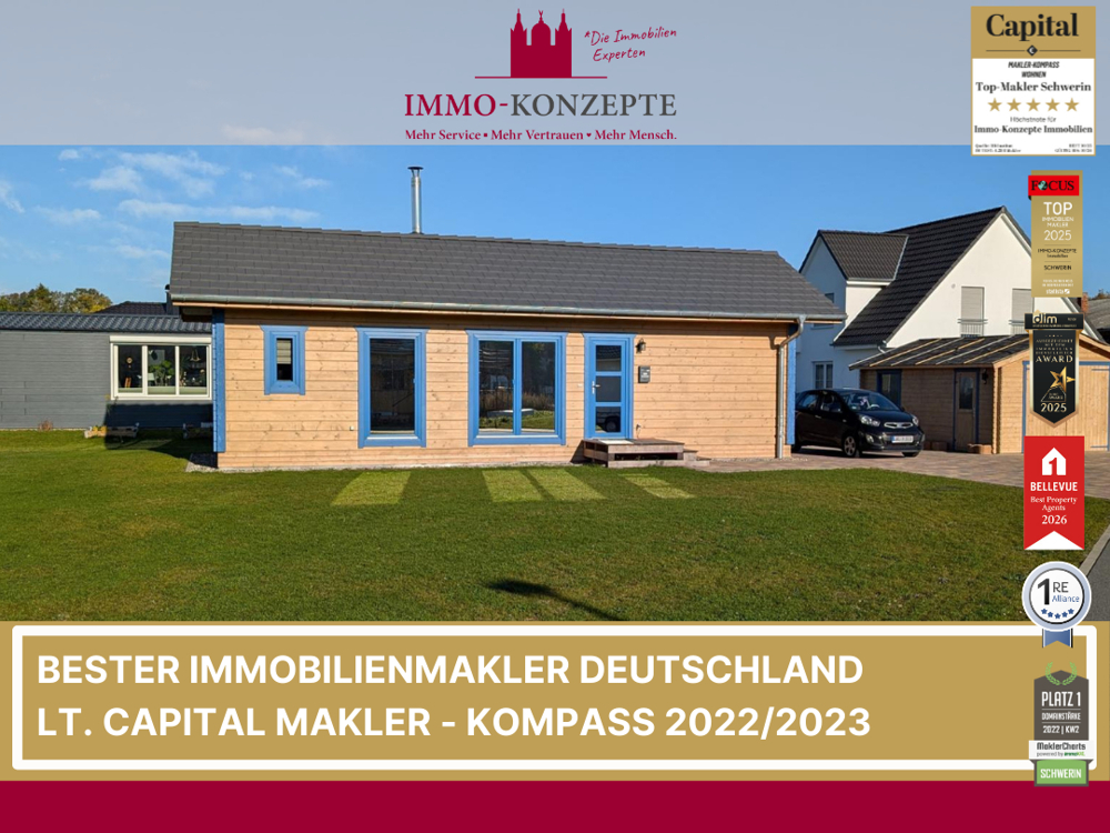 Moderner kleiner Bungalow für Paare oder Single in Grabow