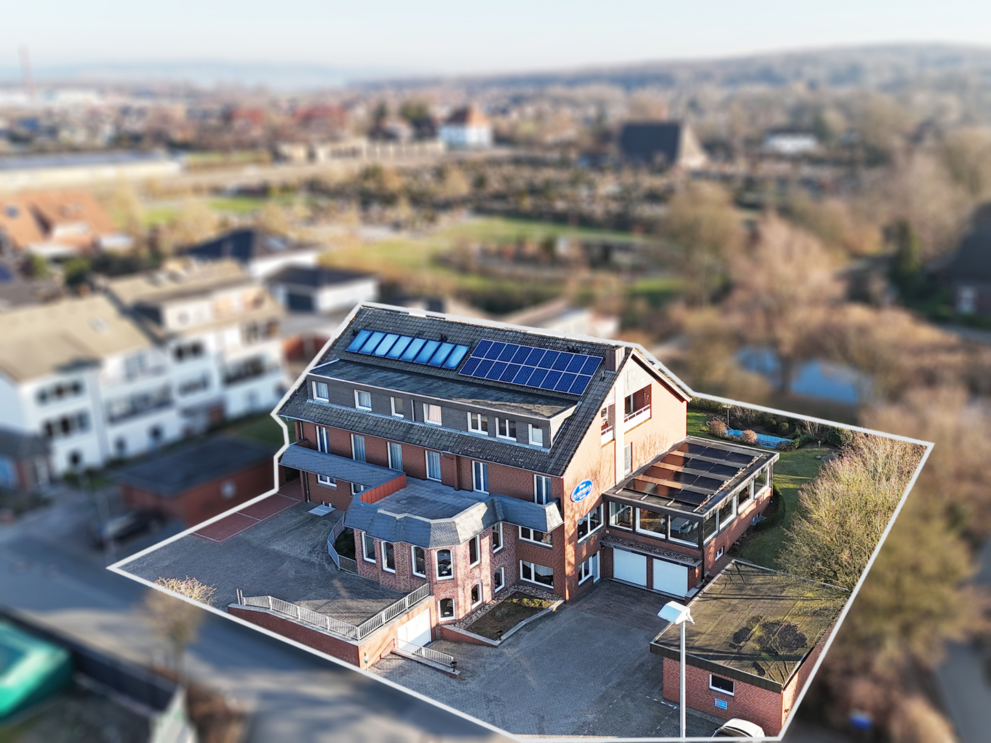 Kurzzeitvermietung mitten in Bad Laer - gepflegtes Objekt mit PV-Anlage, Solarthermie und Fernwärme