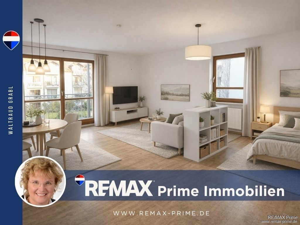 Bezugsfreies Appartement mit Balkon und TG-Stellplatz