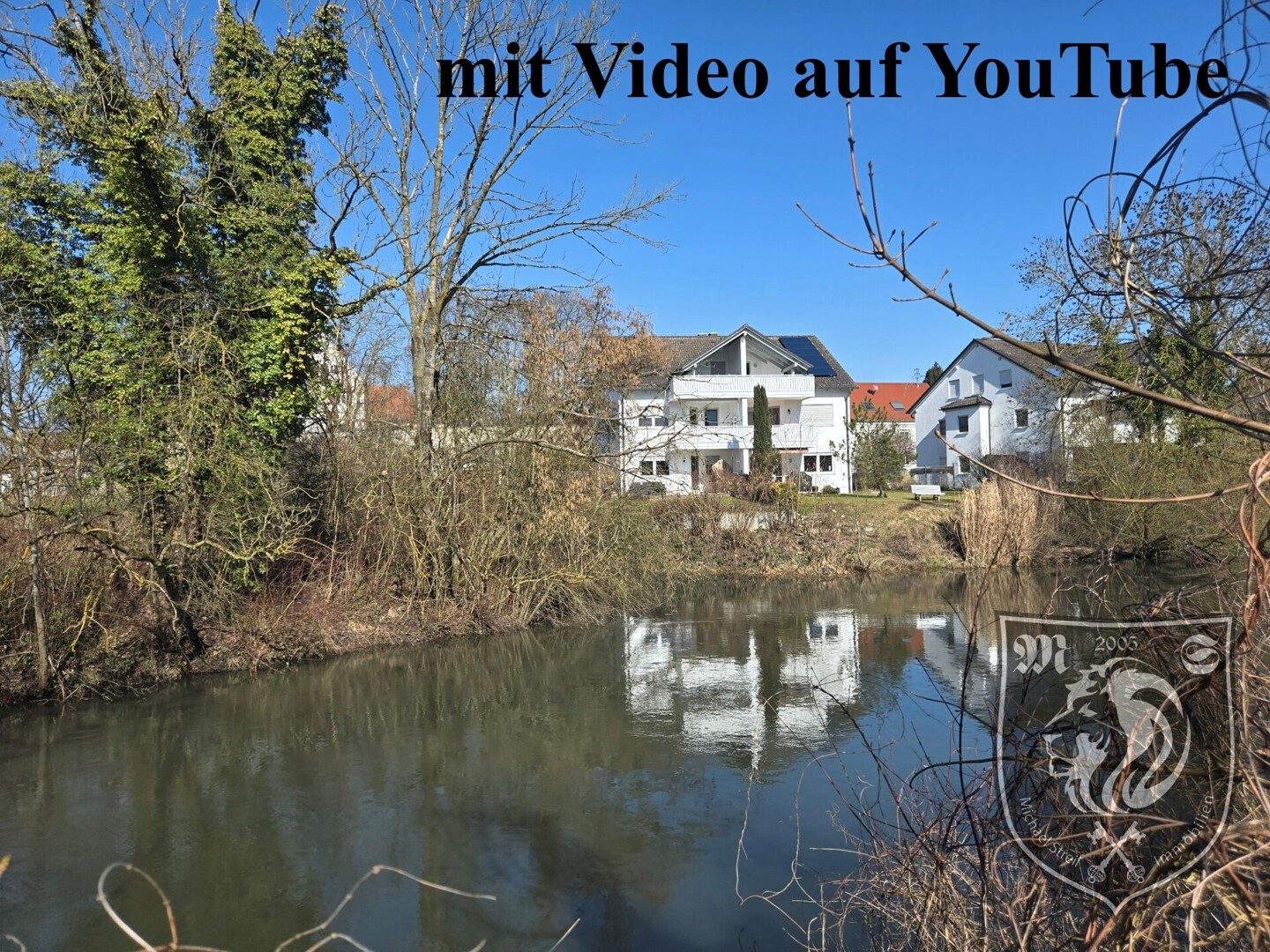 Idyllisch wohnen an der Brenz – helle 2-Zi.-Wohnung mit Loggia & Blick ins Grüne – Gundelfingen