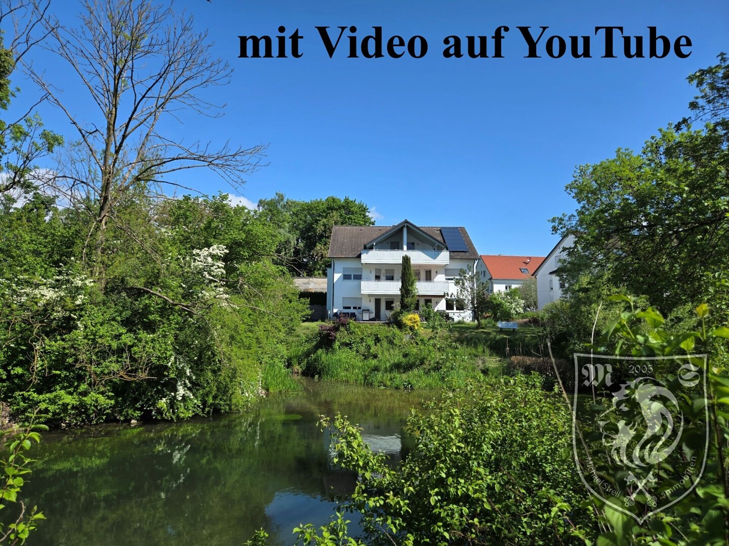 Idyllisch wohnen an der Brenz – helle 2-Zi.-Wohnung mit Loggia & Blick ins Grüne – Gundelfingen