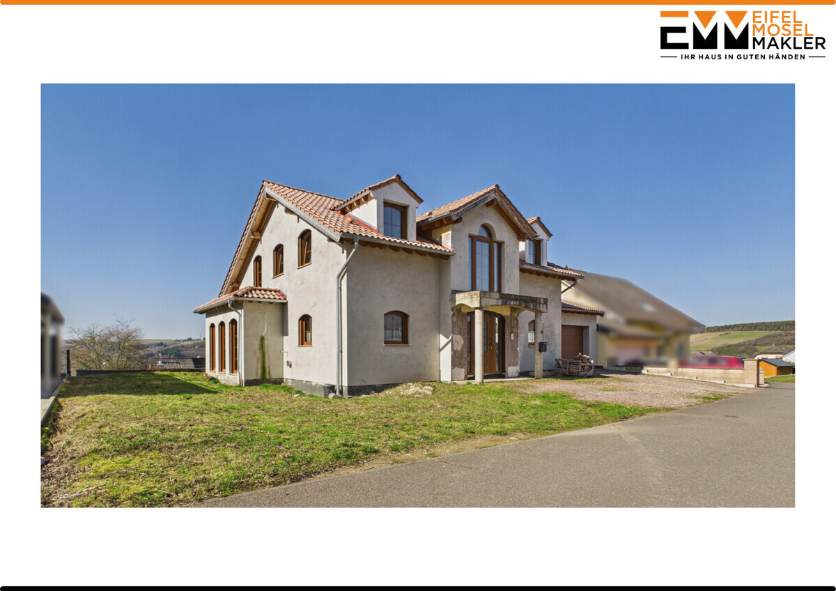 Stilvolles Einfamilienhaus mit traumhaftem Weitblick