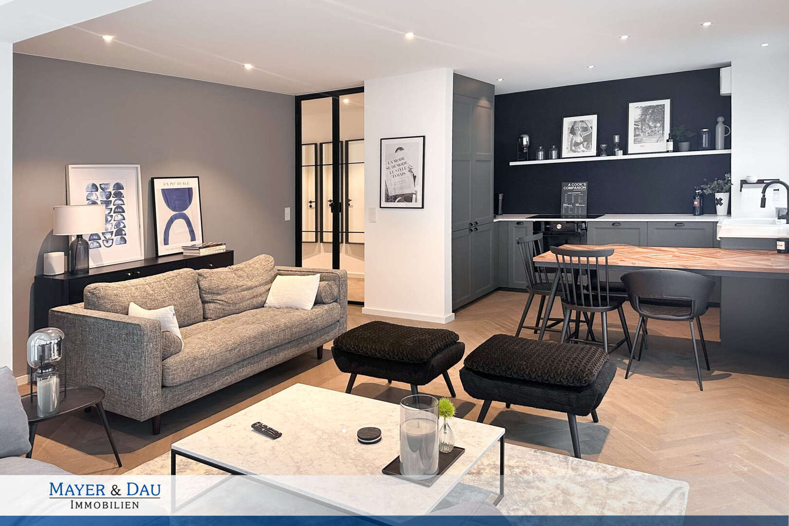 Möbliertes Appartement im New York- Stil mit großer Terrasse an einem Standort der Extraklasse! 8410