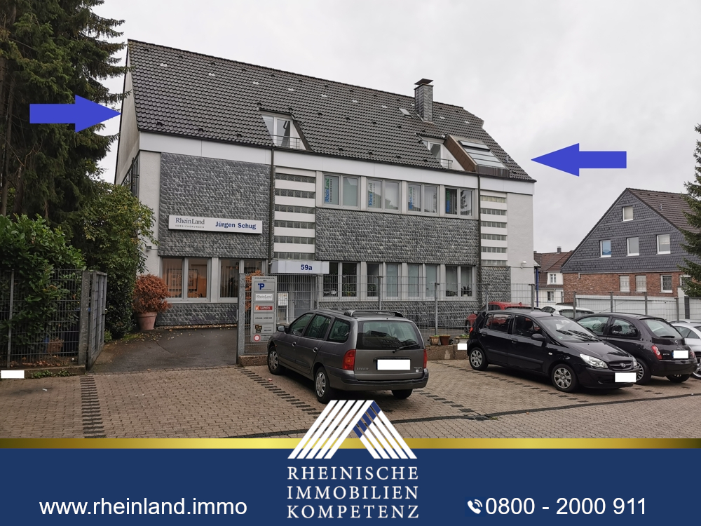 BEZUGSFERTIGE BÜROETAGE 120 m² - 
Ruhig und dennoch zentral gelegen - inkl. PARKPLÄTZEN