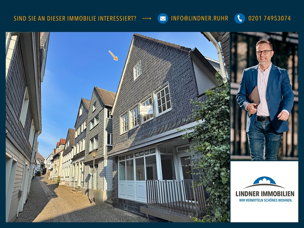 Seltene Gelegenheit: Freistehendes Zweifamilienhaus in ruhiger Altstadtlage von Kettwig – Nähe Ruhr