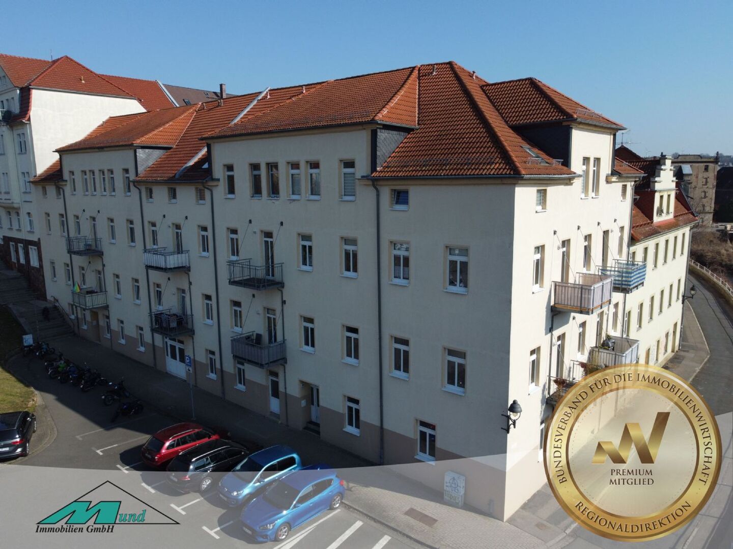 Für Anleger - 2-Zimmer ETW mit Balkon in zentraler und ruhiger Lage