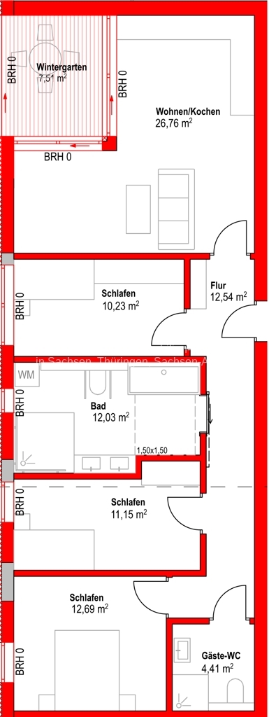 NEUBAUWOHNUNGEN für FAMILIEN: 3 bis 5 Zimmer, 85 bis 196 m², ab 2.800 €/m²