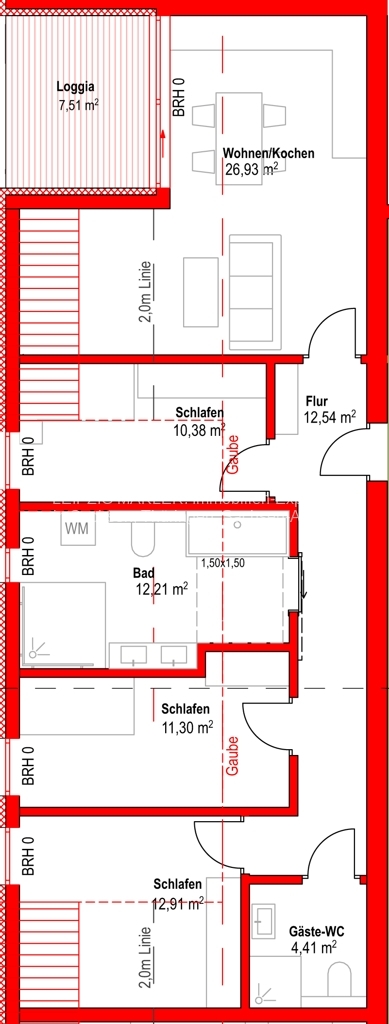 NEUBAUWOHNUNGEN für FAMILIEN: 3 bis 5 Zimmer, 85 bis 196 m², ab 2.800 €/m²