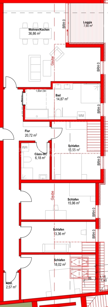 NEUBAUWOHNUNGEN für FAMILIEN: 3 bis 5 Zimmer, 85 bis 196 m², ab 2.800 €/m²