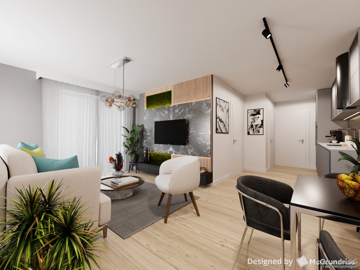 Tolle Neubau-Maisonettewohnung mit 4 Zimmern und Dachterrasse in schöner Lage von Ansbach