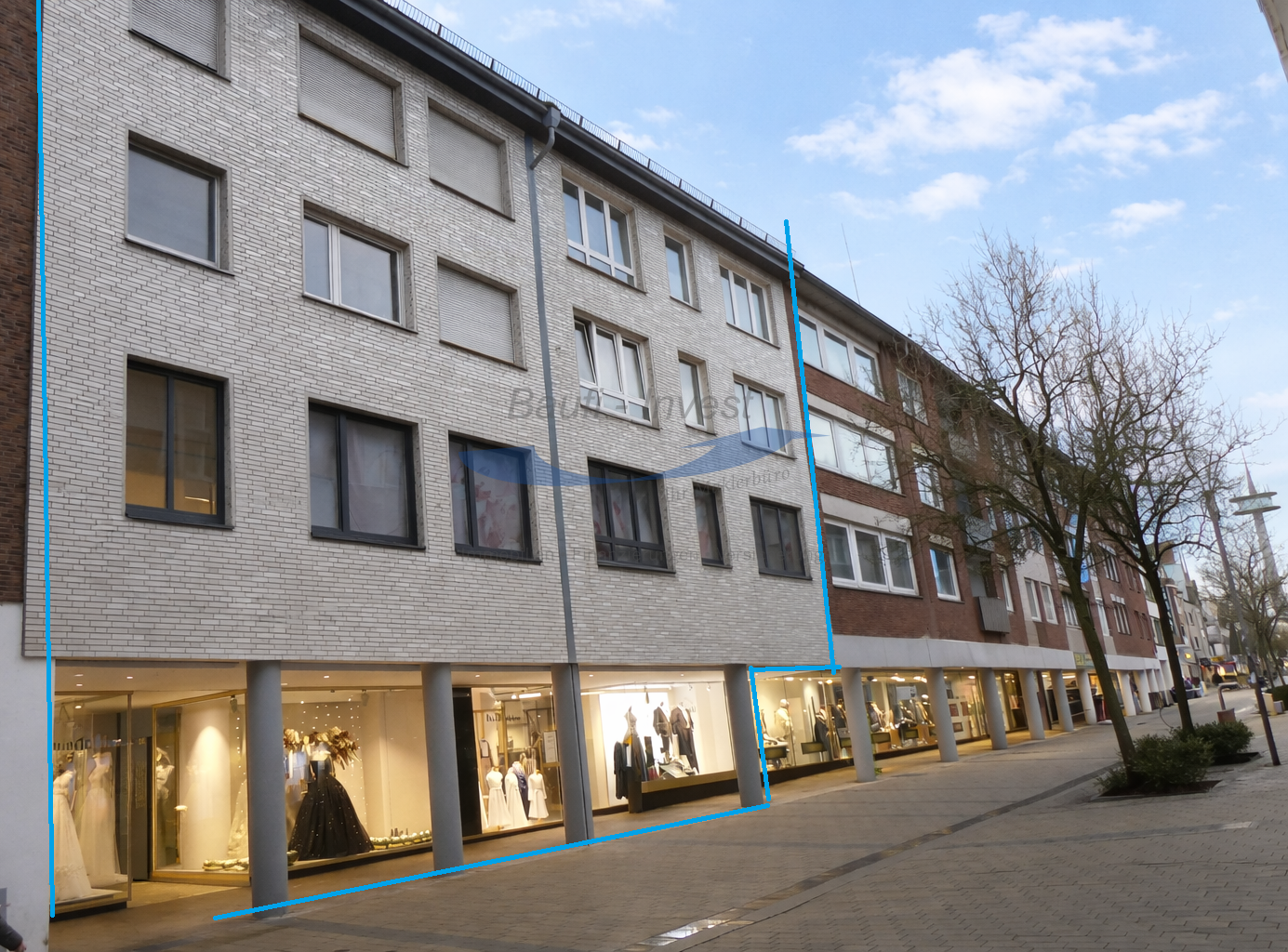 Attraktive Ladenfläche mit Lager und Büro im Herzen von Wesel