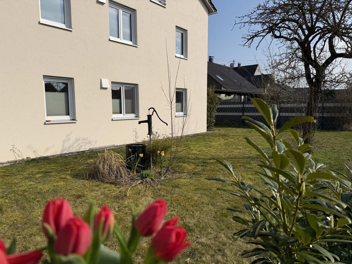 Wohntraum vor den Toren Münchens - Idyllische Gartenwohnung in Ellgau bei Augsburg