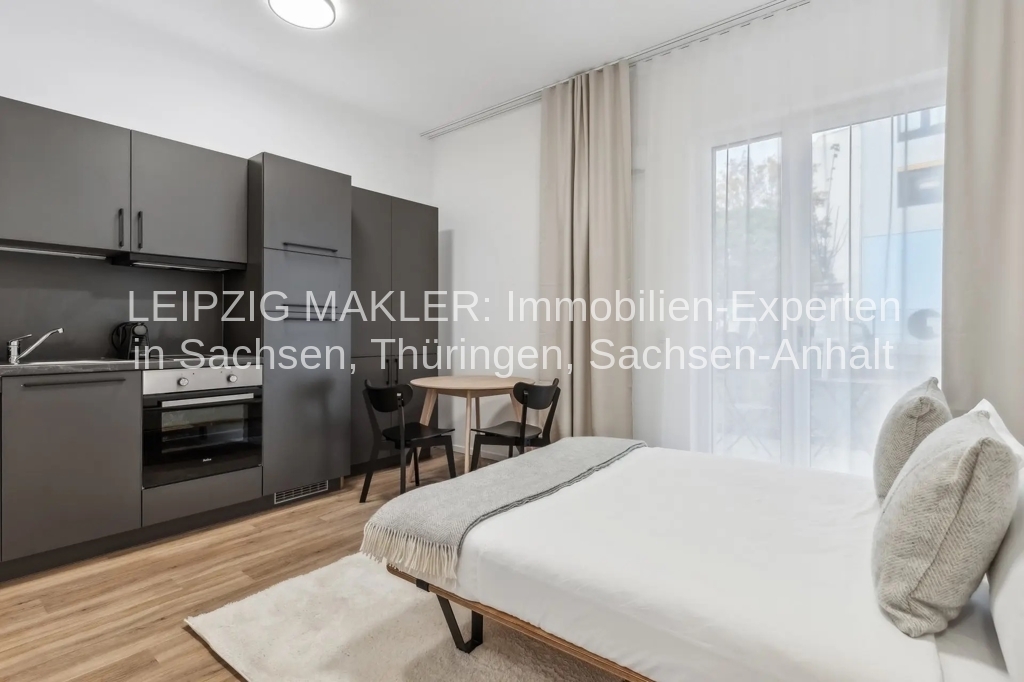 Auch Gewerblich nutzbar.

Modernes Studio- Apartment mit allem inklusive im Zentrum von Leipzig