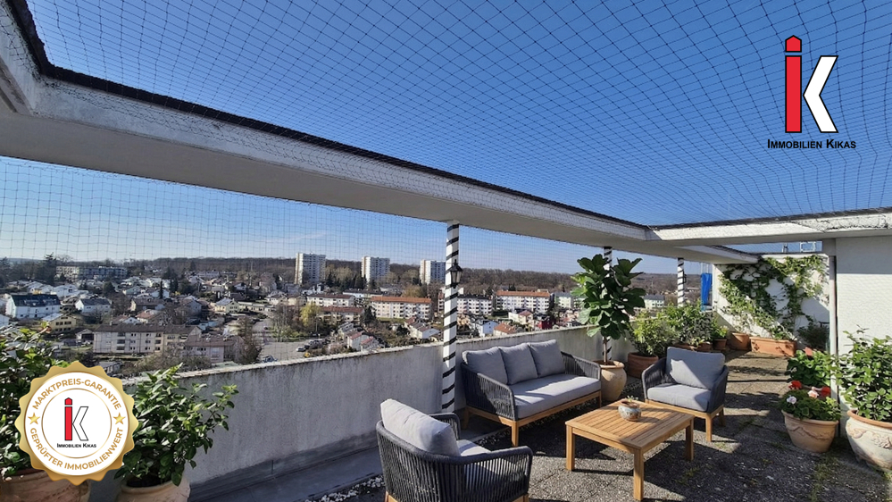 Einmalig mit beeindruckendem Weitblick!
3-Zi.Penthousewohnung in Sindelfingen