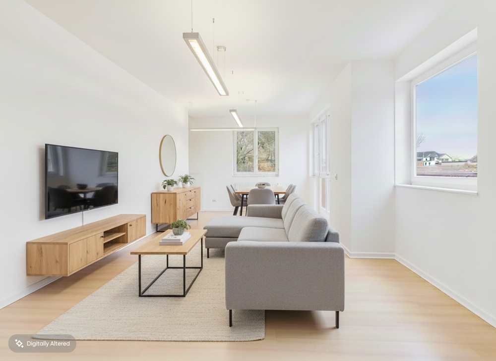 Sanierungsbedürftige Maisonette-Wohnung mit Potenzial