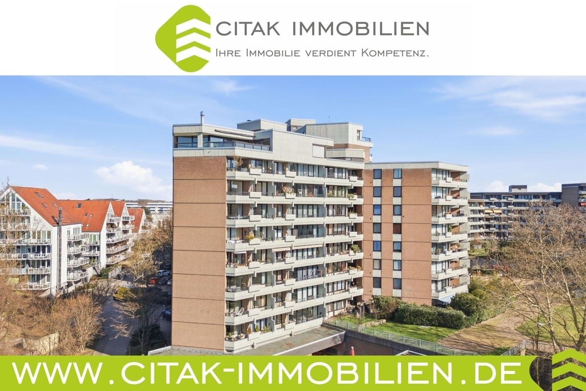 3-Zimmer Wohnung mit zwei Loggien und Tiefgaragenstellplatz in Köln-Westhoven