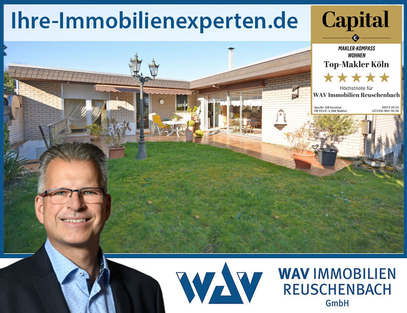 Winkelbungalow mit schönem Garten und XXL-Garage in Blessem