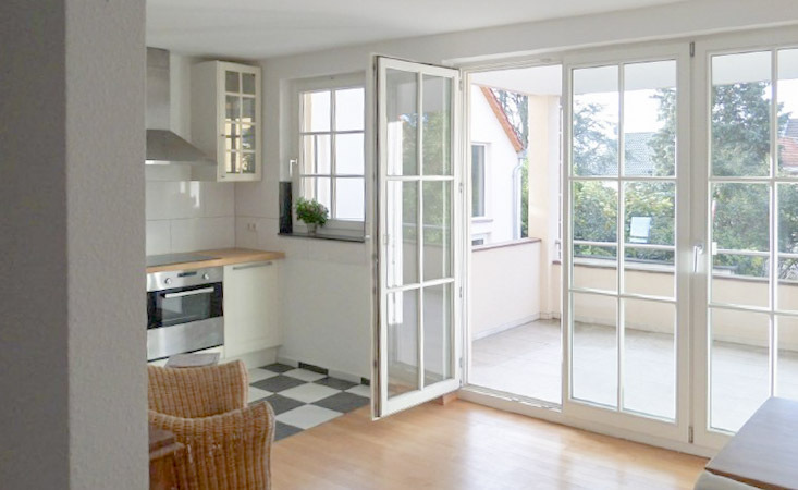 Große 2-Zimmerwohnung mit schicker Ausstattung und großem Balkon in FFM-Zeilsheim