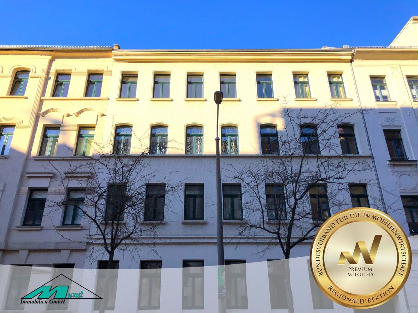 freie 3-Zimmer Etagen-Wohnung in Leipzig Stötteritz zu verkaufen komplett renoviert