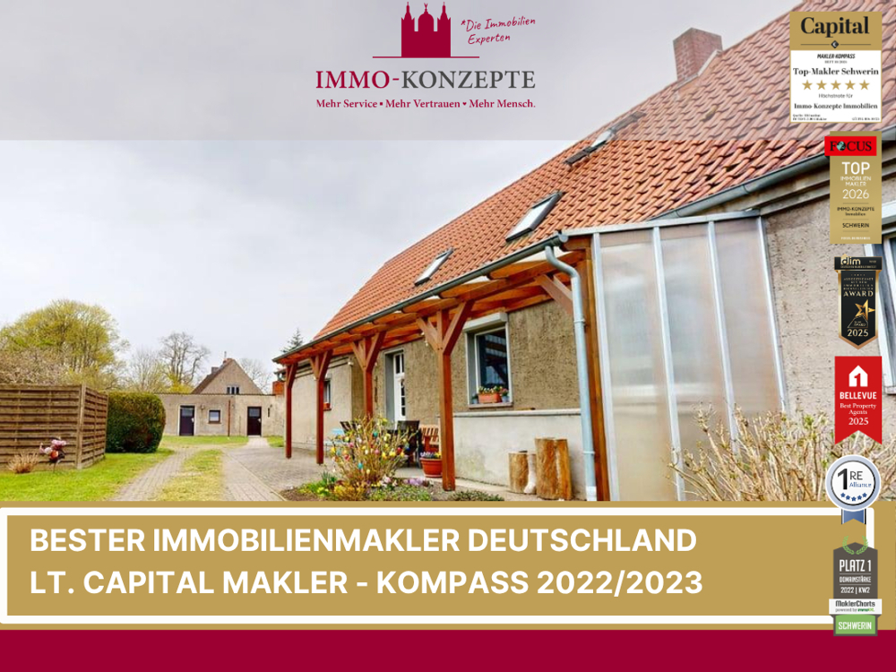 Charaktervolles Einfamilienhaus mit großem Grundstück, massives Nebengebäude und 2 Garagen