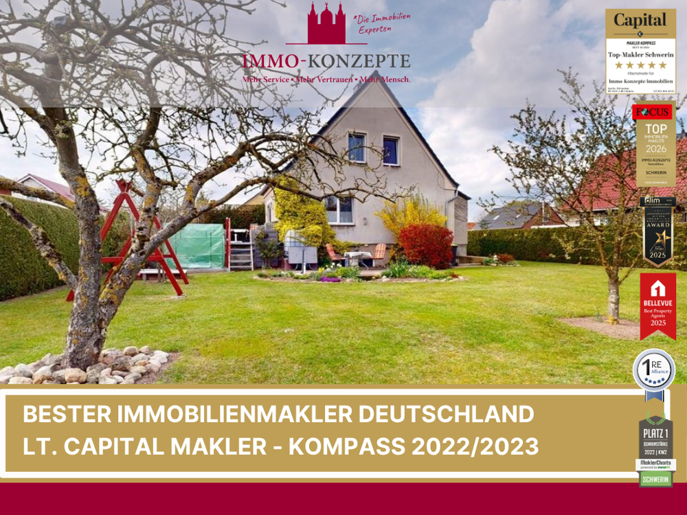 Idyllisches Einfamilienhaus mit großem Garten in Sukow