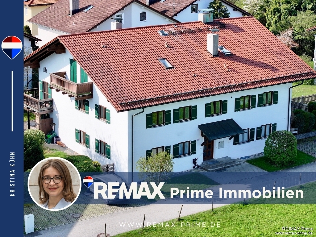 Ihr Rückzugsort in Prien am Chiemsee – geräumige 2-Zimmer-Wohnung in kleiner Wohnanlage.