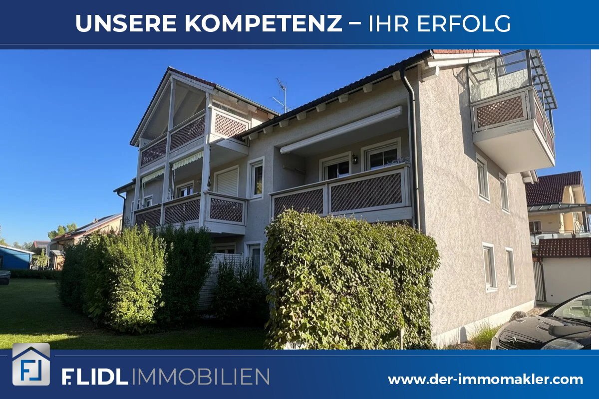 3 Zimmer Erdgeschosswohnung mit Terrasse und Gartenanteil