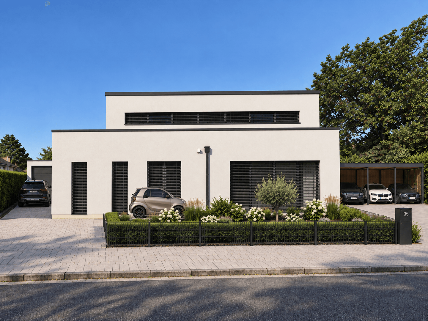 CUBES35 | In ca. 6 Wochen bezugsfertig – moderne 3-Zimmer-Gartenwohnung mit ca. 81 m²