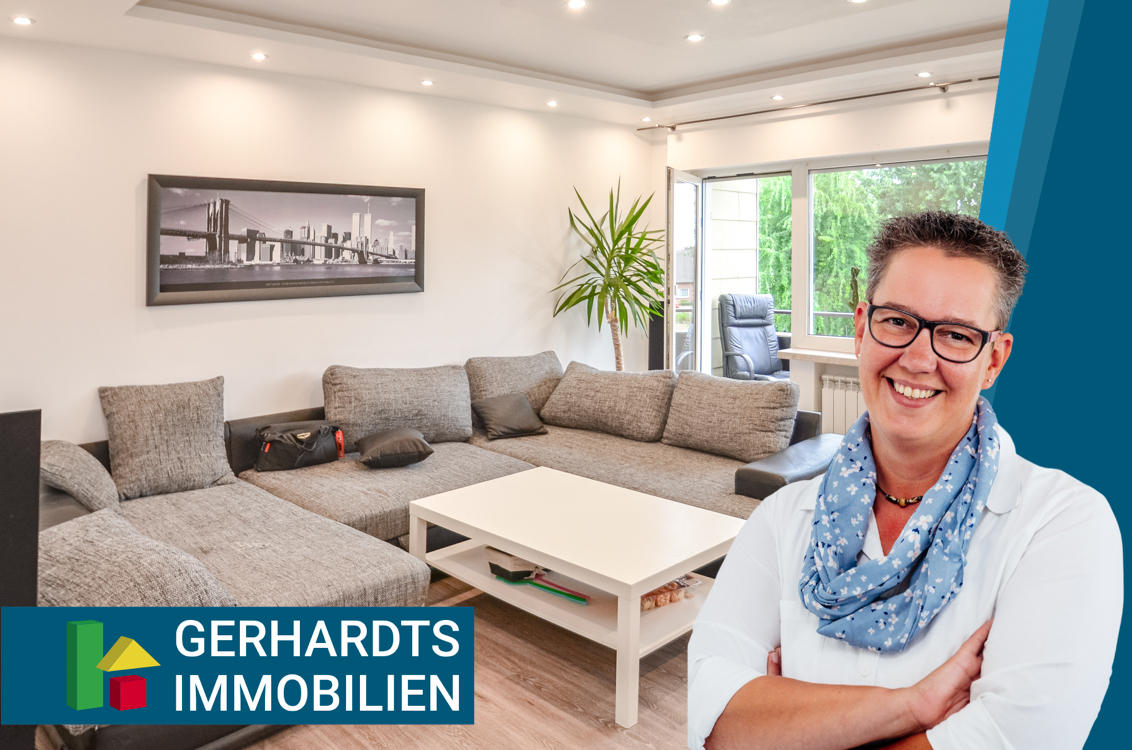 Moderne 3-Zimmer-Wohnung im 2. OG mit sonniger Loggia in Brüggen!