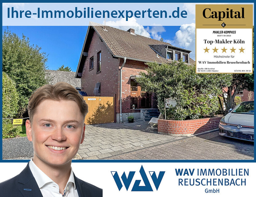 Einfamilienhaus mit sehr großem Grundstück und Lagerhalle in Fischenich