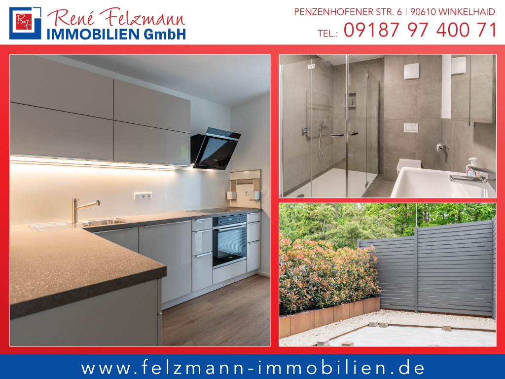 Erstbezug: Schöne Neubauwohnung mit Terrasse und barrierefreiem Zugang. Besichtigung 23.05.