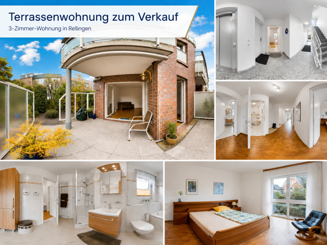 Stilvolles Wohnen mit Terrasse und Garten inkl. Tiefgaragenkomfort