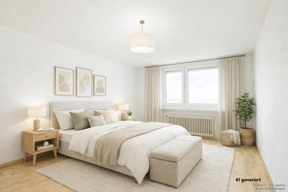 Großzügige 2-Zimmer-Wohnung mit Balkon und Tiefgaragenstellplatz