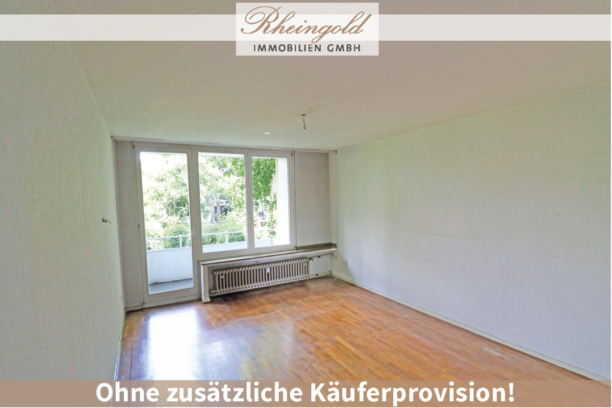 Gut geschnittene 4-Zimmer-Wohnung mit modernisiertem Bad:
mit 2 Balkone , Ruhig und gut angebunden