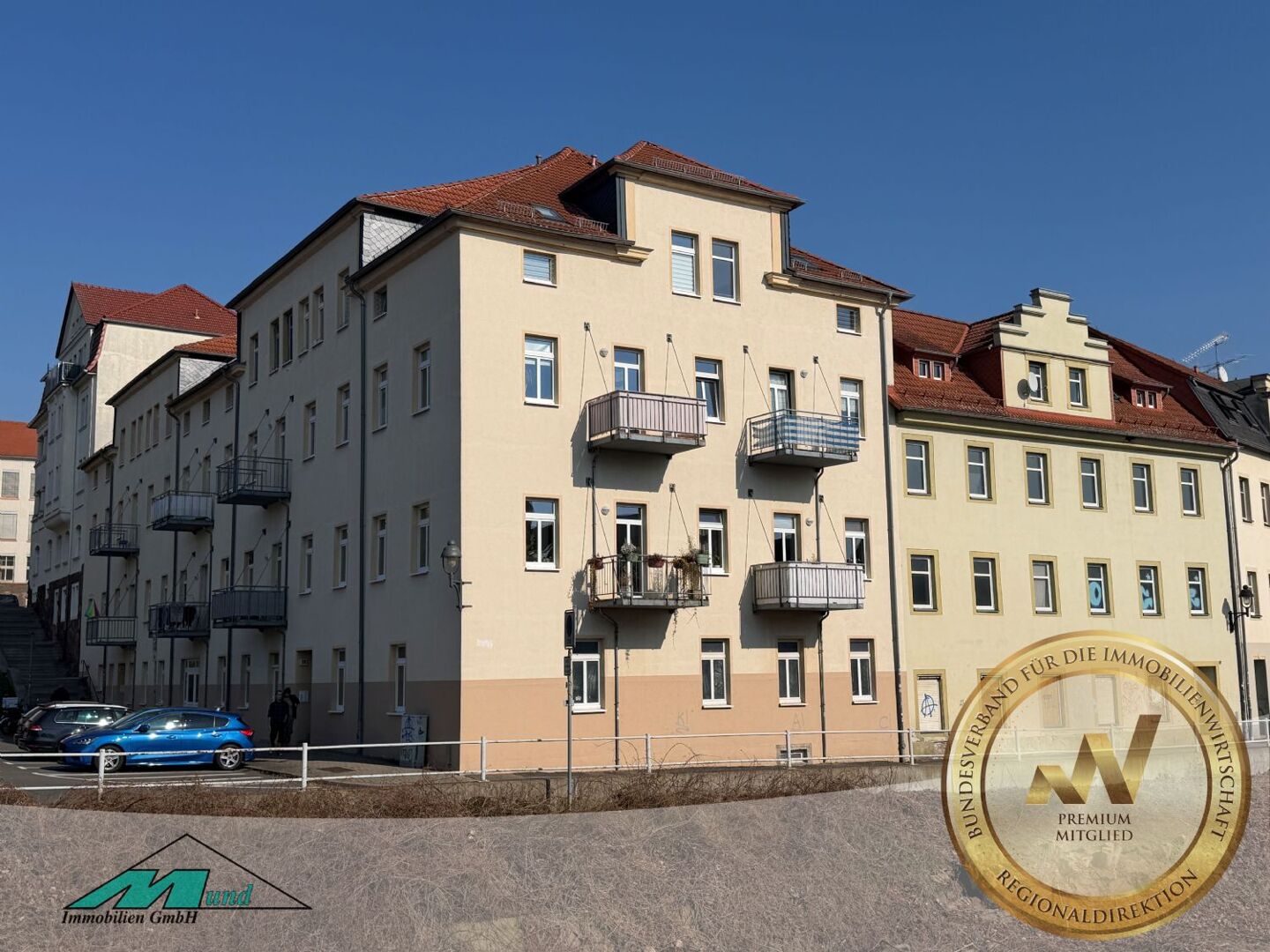 Für Anleger - 2-Zimmer ETW mit Balkon in zentraler und ruhiger Lage