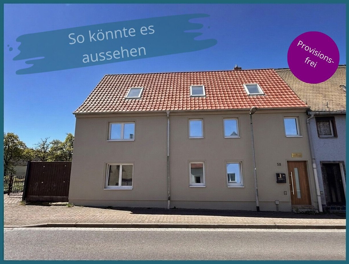 Provisionsfrei - „Aus Alt mach Wow“ – Reihenendhaus & Nebengelass: Ihr Sanierungsprojekt in Audigast