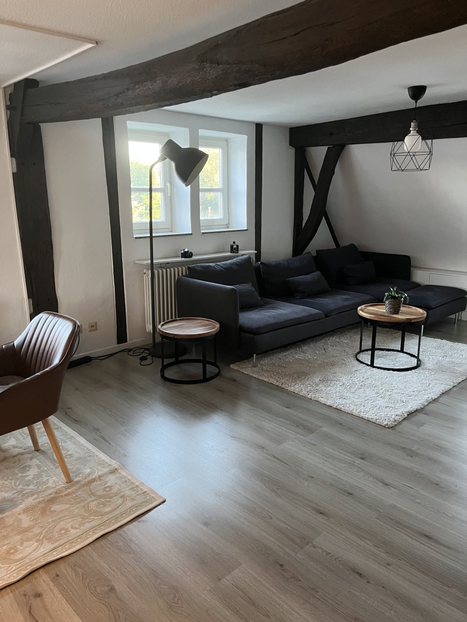 Darmsheim: zentrale 3,5-Maisonettewhg. im Fachwerkhaus