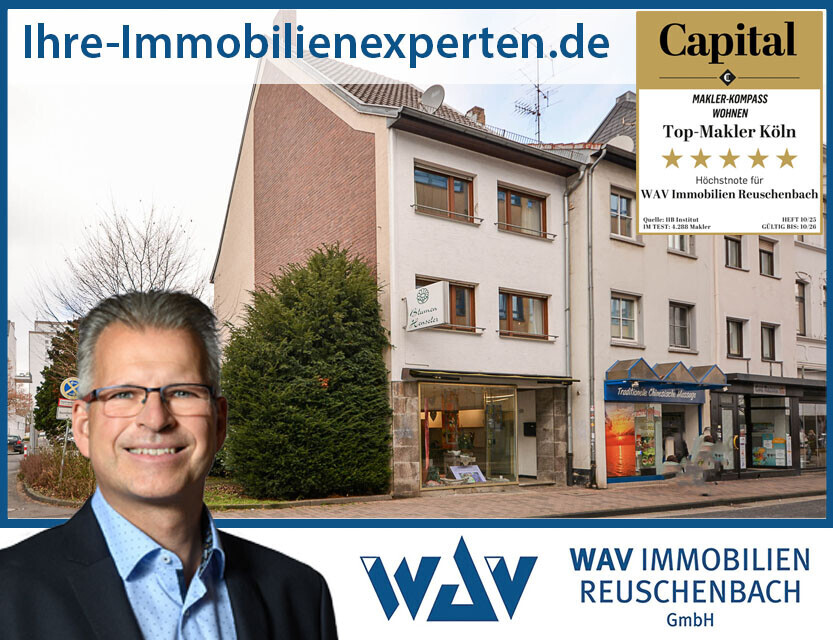 Wohn- und Geschäftshaus in absolut zentraler Lage (120 m² Wohnfläche + 60 m² Gewerbefläche)