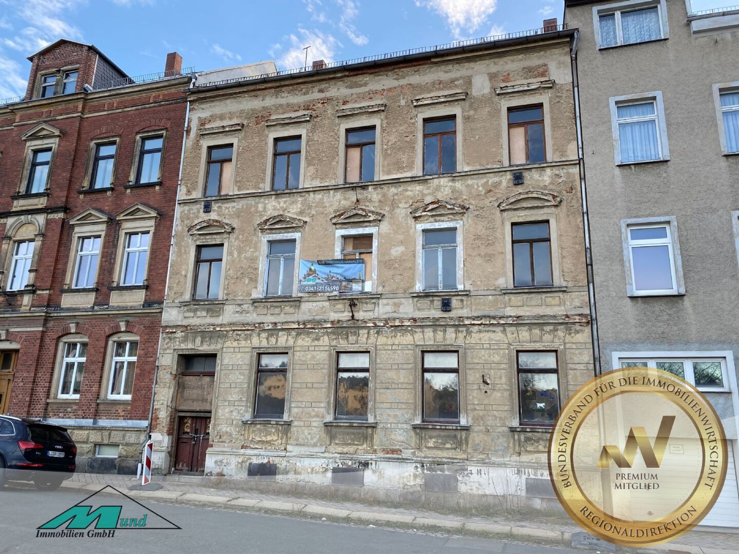 Mehrfamilienhaus in zentraler Lage von Greiz – Investitionsobjekt mit Ausbaupotenzial