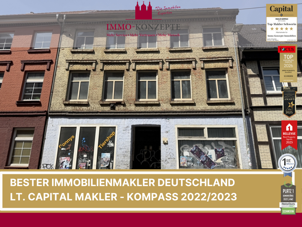 Historischer Rohdiamant in Schweriner Innenstadtlage – Ihr Sanierungsprojekt mit Potenzial
