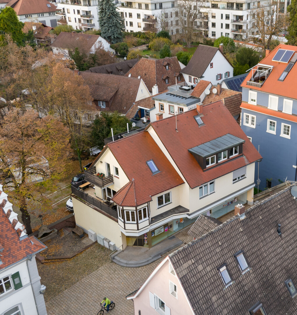 Wohn- und Geschäftshaus in Toplage von Müllheim – Fußgängerzone