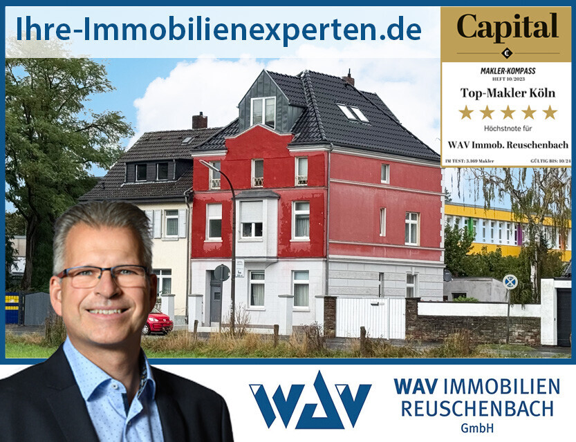 Dreifamilienhaus mit schönem Garten im Herzen von Sürth