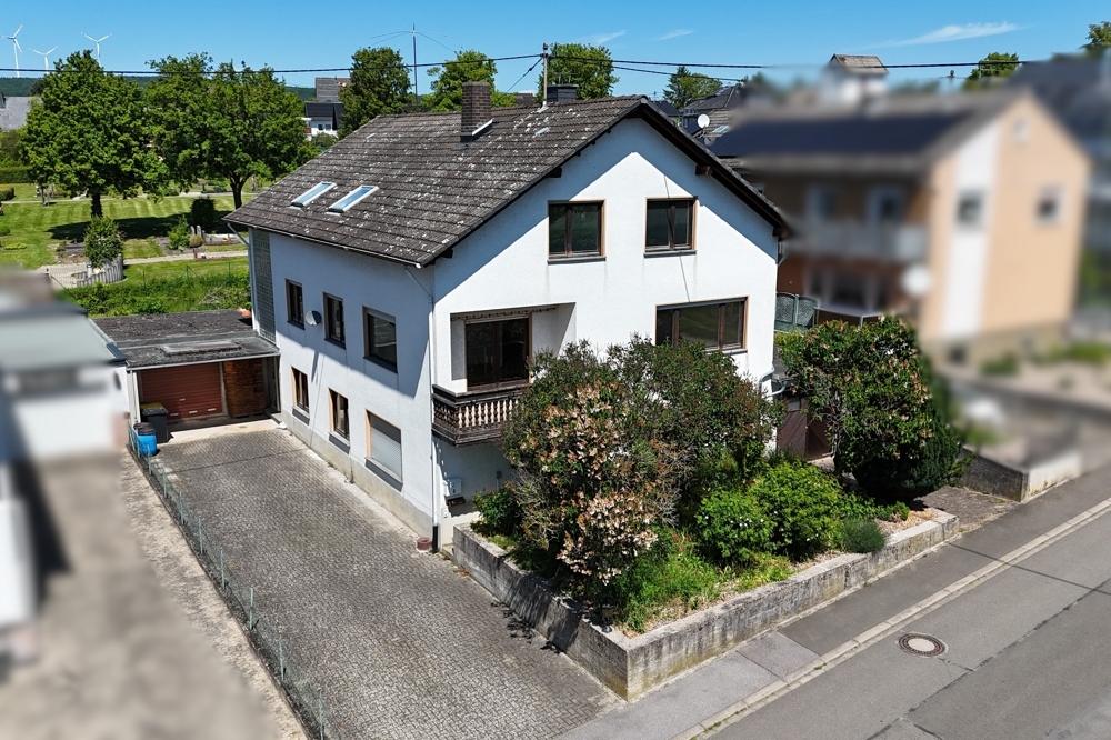 Zweifamilienhaus, Wohnen auf einer Ebene, plus mehr ... in Waldalgesheim