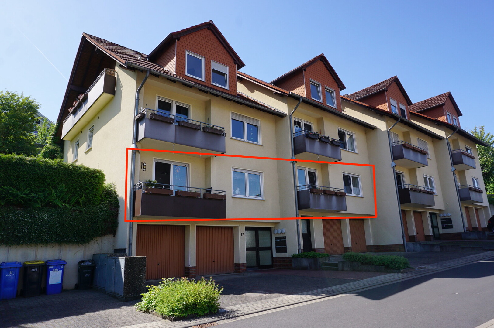 Attraktive Wohnung mit Garage in Melsungen. Keine Käuferprovision!